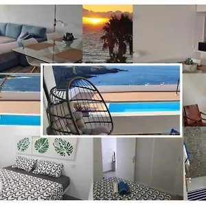 En Primera Linea De Mar Y Piscina - Azur - El Ancla - - Costa Adeje , Callao Salvaje Espagne