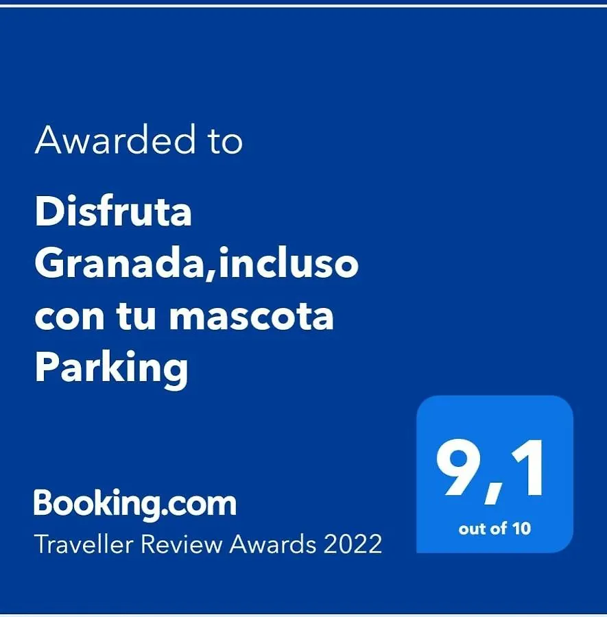 Disfruta Granada,Incluso Con Tu Mascota Parking Apartment  Granada